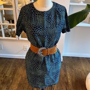 CLUB MONACO Honeycomb career casual dress, Sz 0